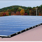 flat roof solar modules - krane solar